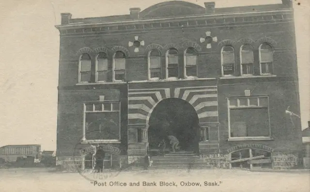 Post Office and Bank Block, Oxbow